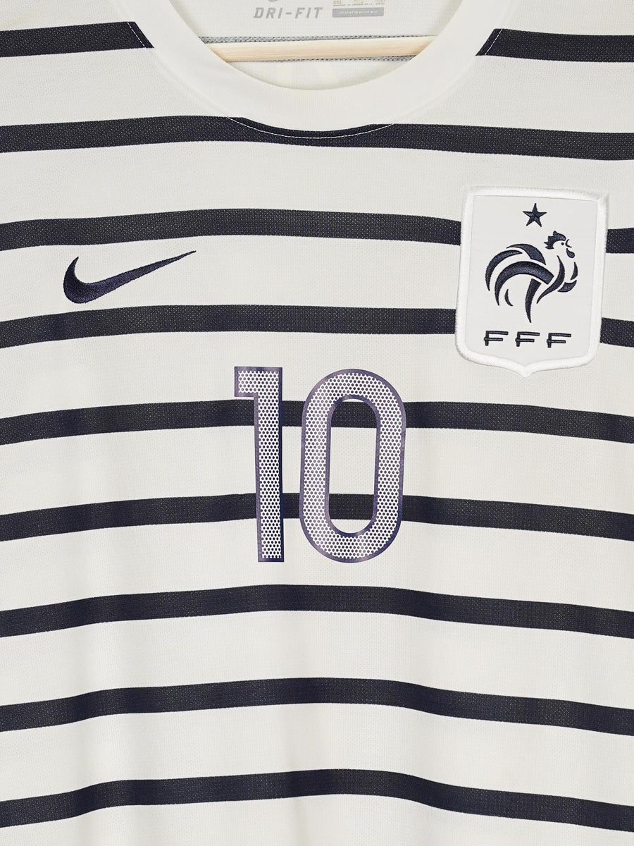 France Away Shirt 2011/12 Benzema 10 (XXL)