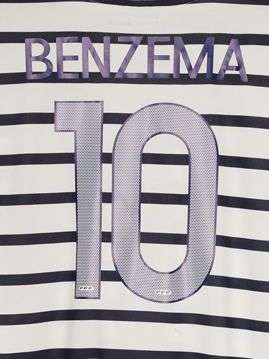 France Away Shirt 2011/12 Benzema 10 (XXL)