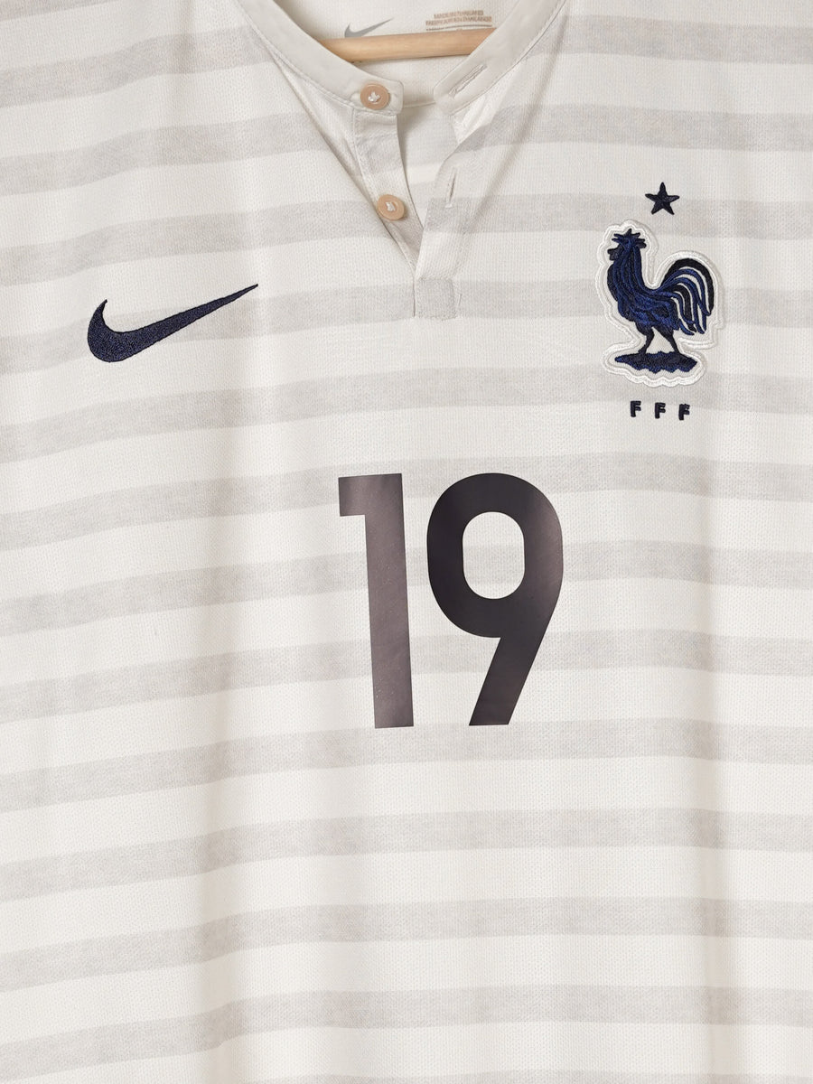 France Away Shirt 2014/15 Pogba 19 (M)
