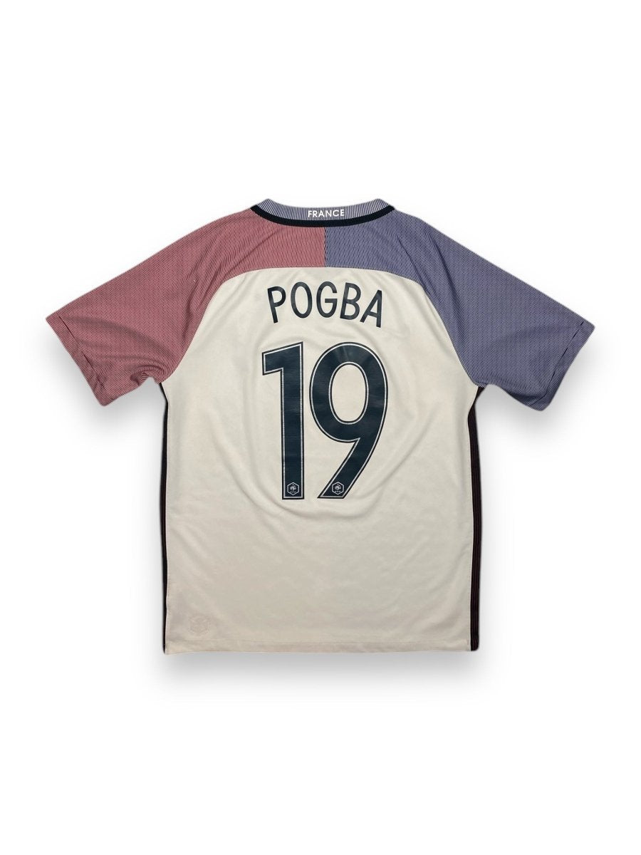 France Away Shirt 2016/17 Pogba #19 - 9/10 - M