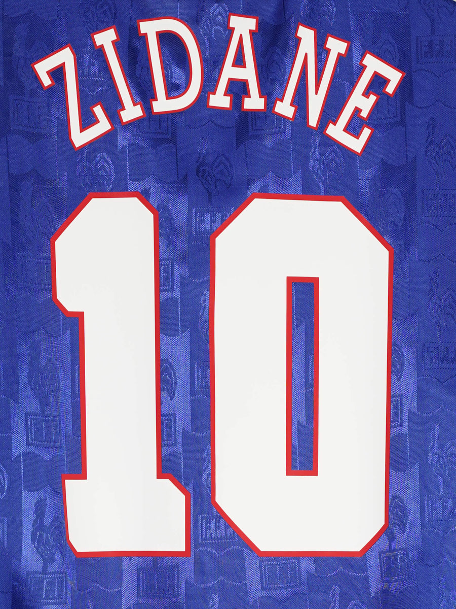 France Home Shirt 1996/97 Zidane 10 (M)