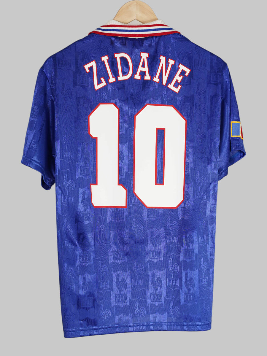 France Home Shirt 1996/97 Zidane 10 (M)