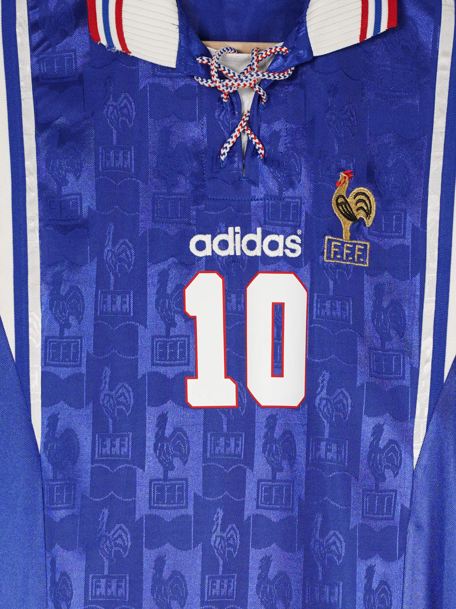 France Home Shirt 1996/97 Zidane 10 (M)