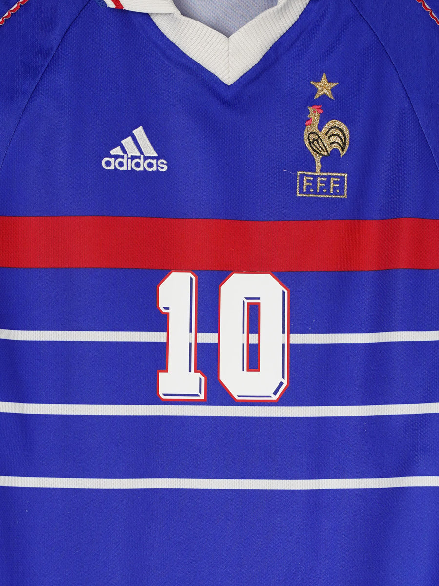 France Home Shirt 1998/99 Zidane 10 (XL)