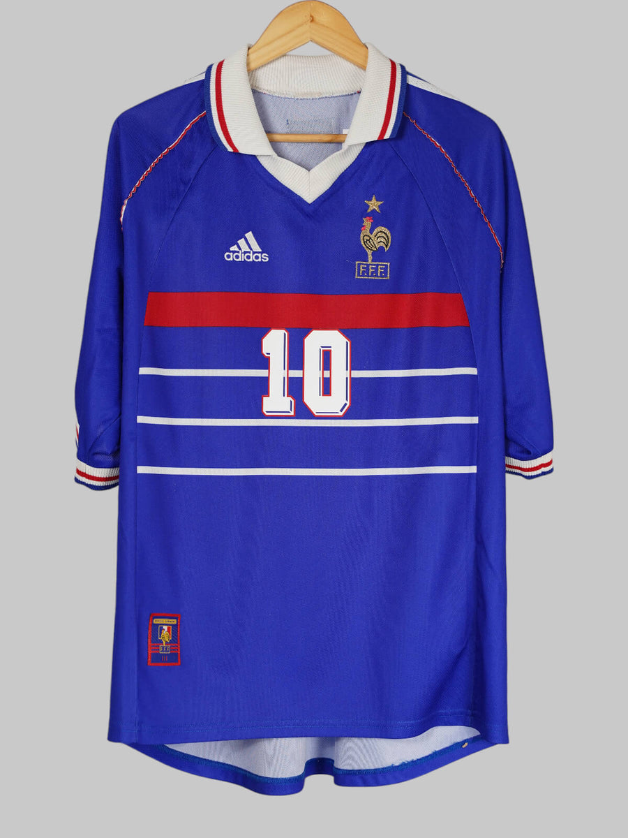 France Home Shirt 1998/99 Zidane 10 (XL)