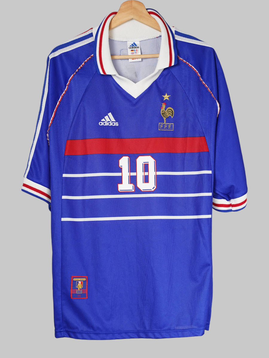 France Home Shirt 1998/99 Zidane 10 (XL)