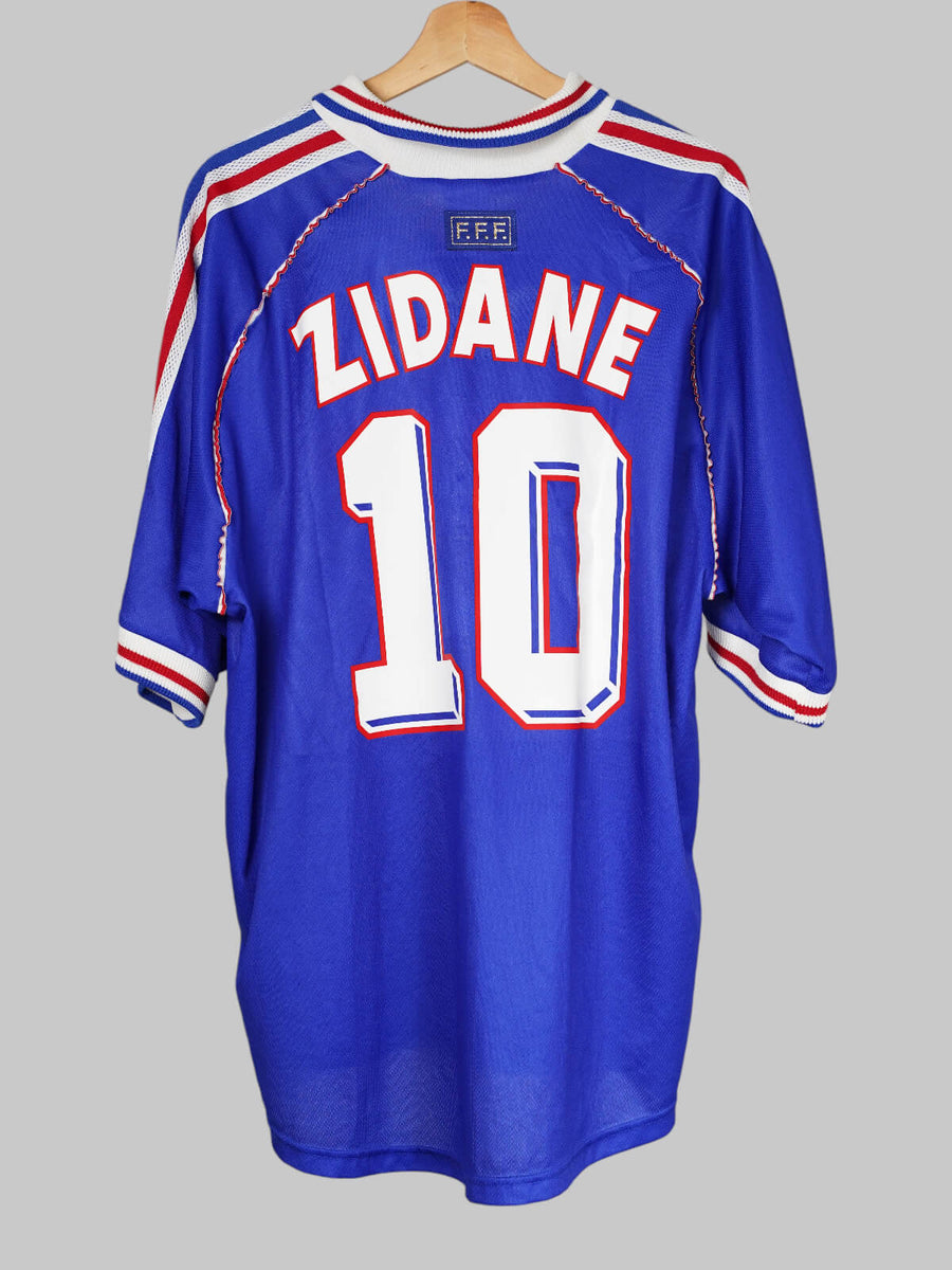 France Home Shirt 1998/99 Zidane 10 (XL)