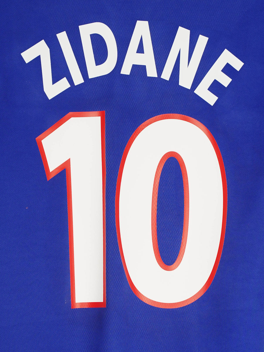 France Home Shirt 2000/2 Zidane 10 (XL)