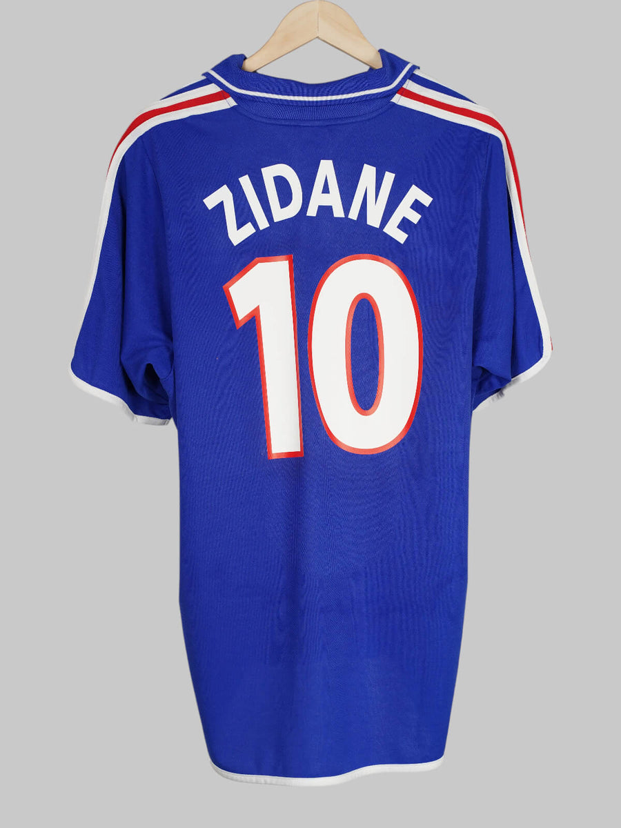France Home Shirt 2000/2 Zidane 10 (XL)