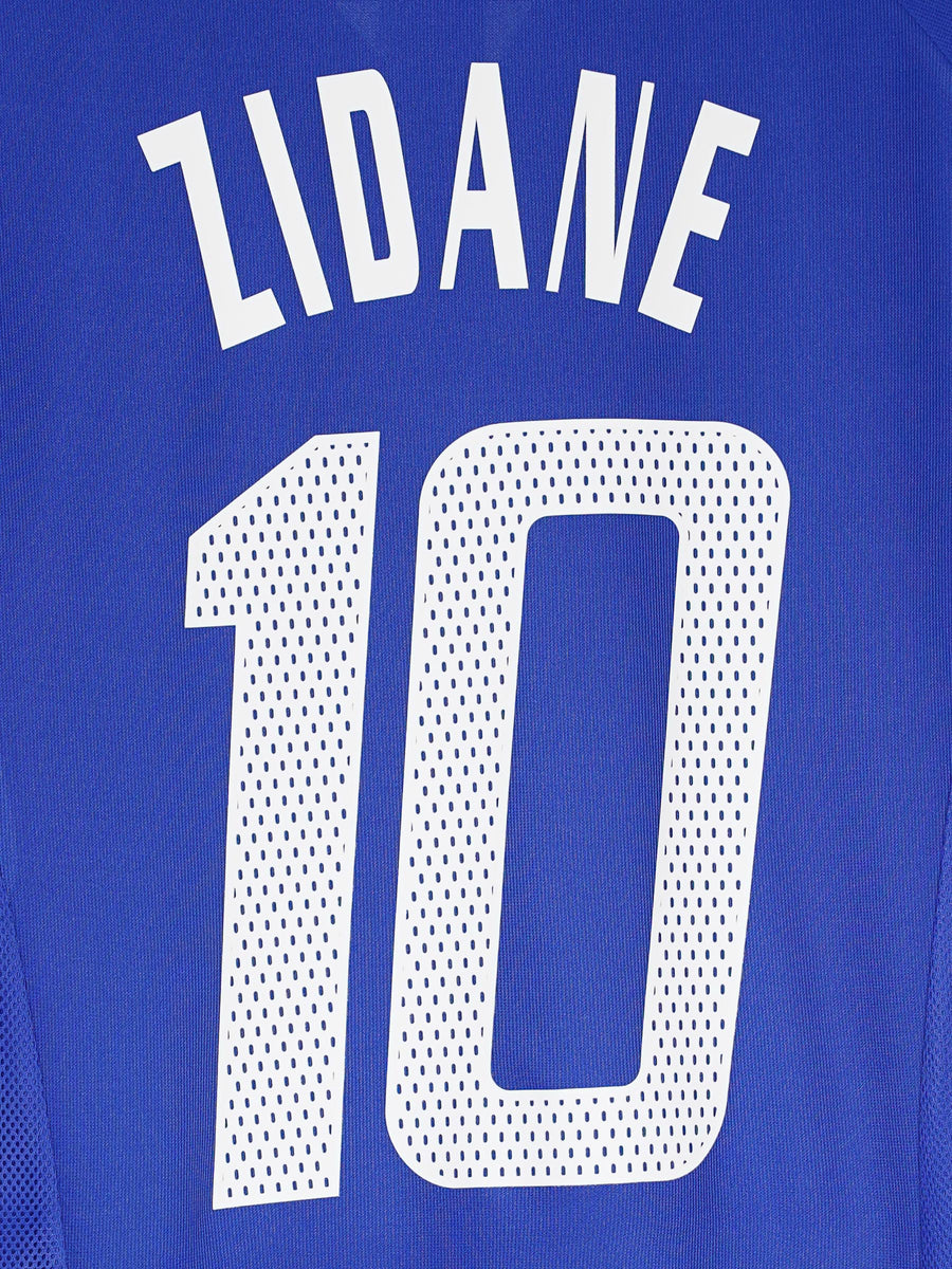 France Home Shirt 2002 - 04 Zidane 10 (M)