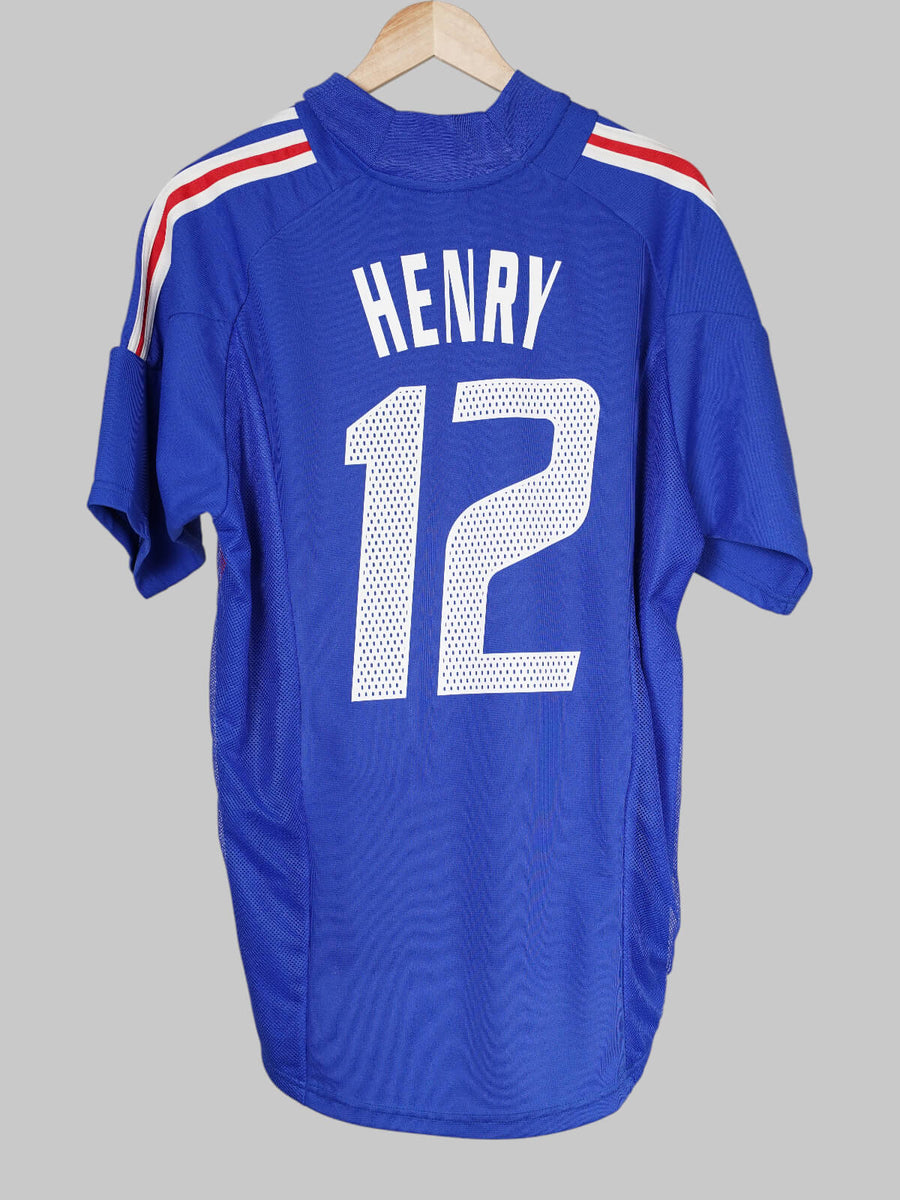 France Home Shirt 2002/3 Henry 12 (L)
