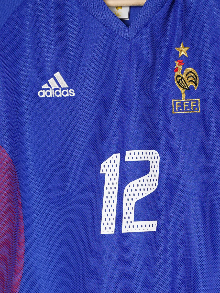 France Home Shirt 2002/3 Henry 12 (L)