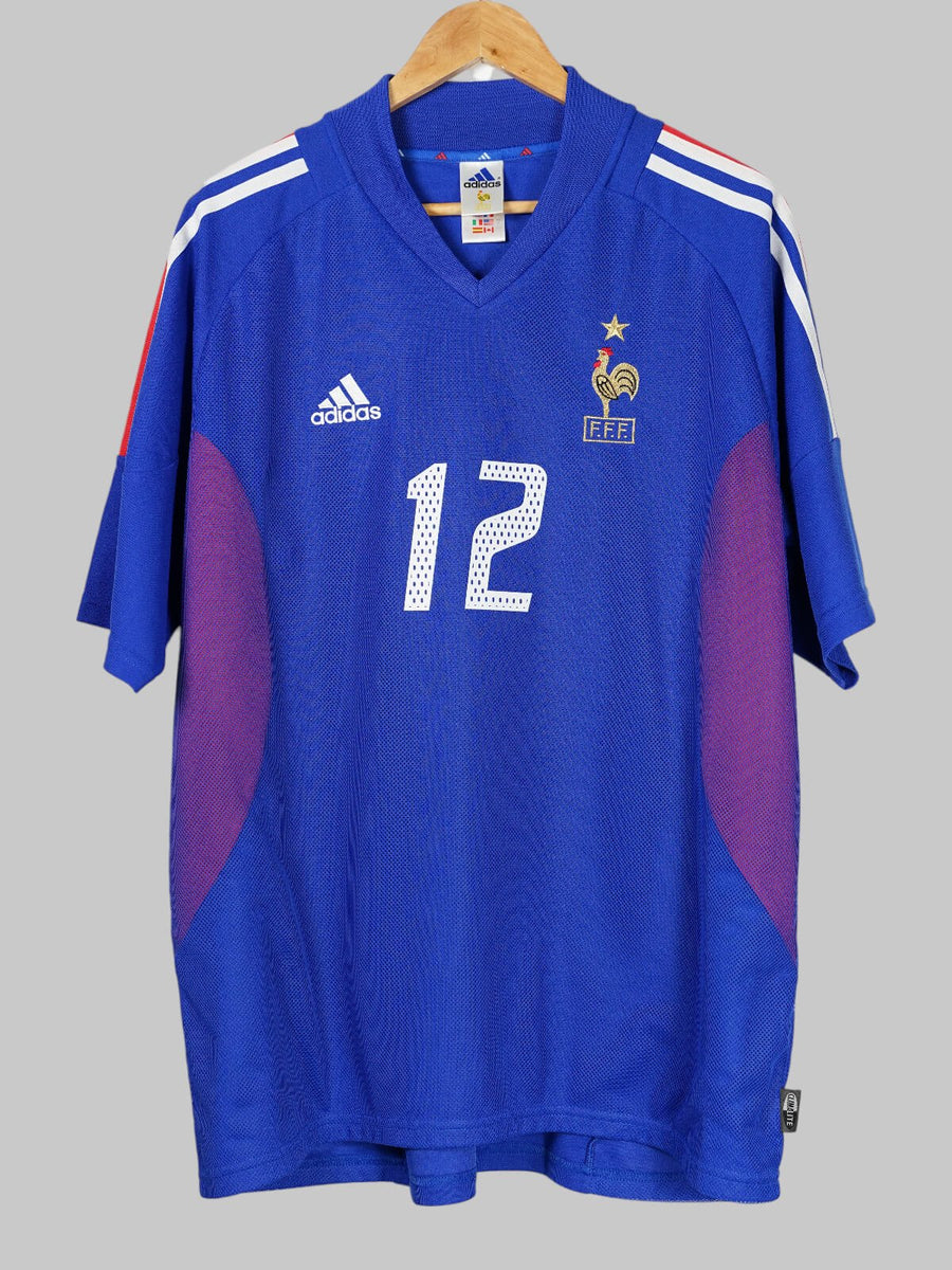 France Home Shirt 2002/4 Henry #12 (XL)