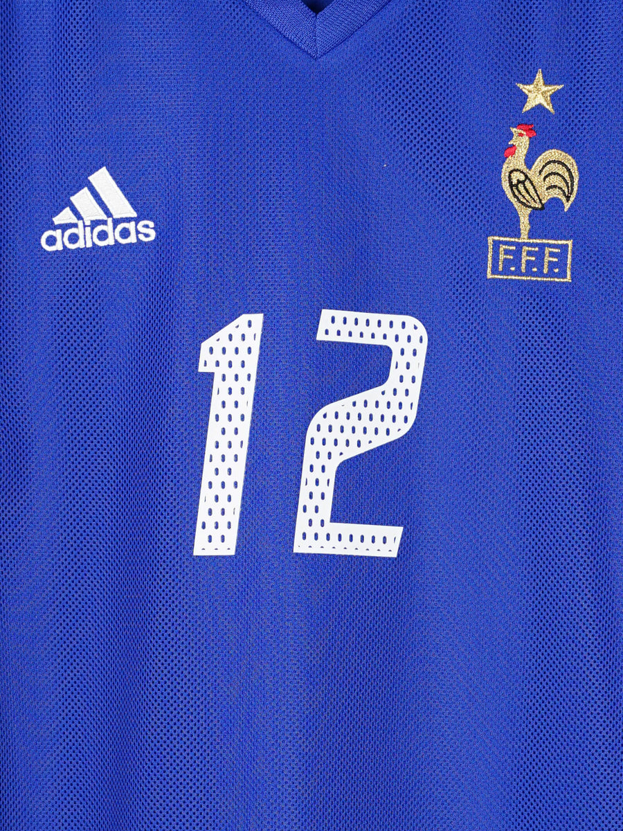 France Home Shirt 2002/4 Henry #12 (XL)