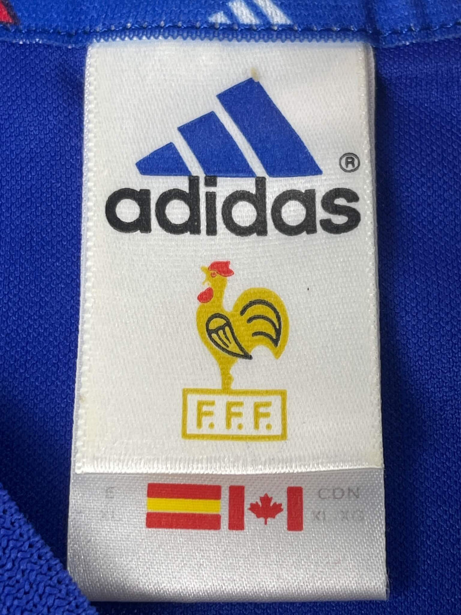 France Home Shirt 2002/4 Henry #12 (XL)