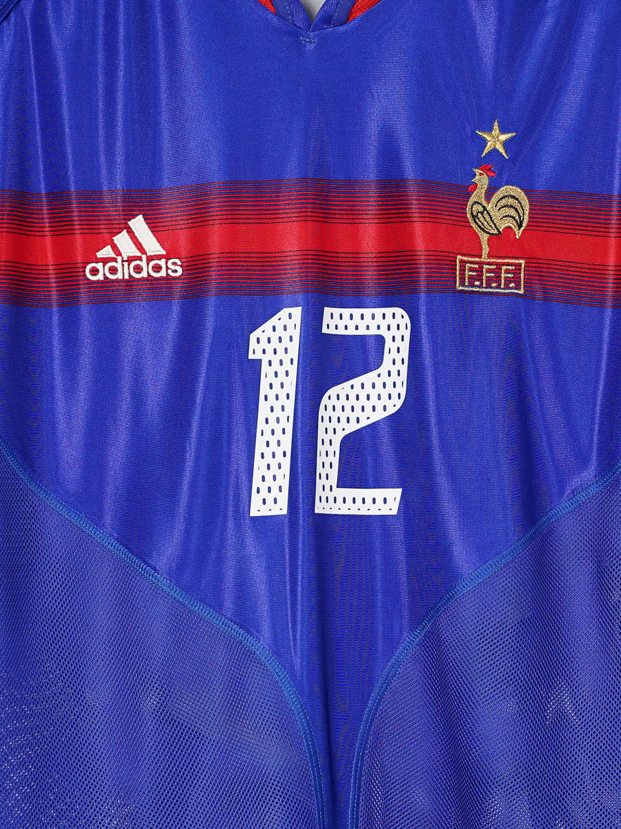 France Home Shirt 2004/5 Henry 12 (L)