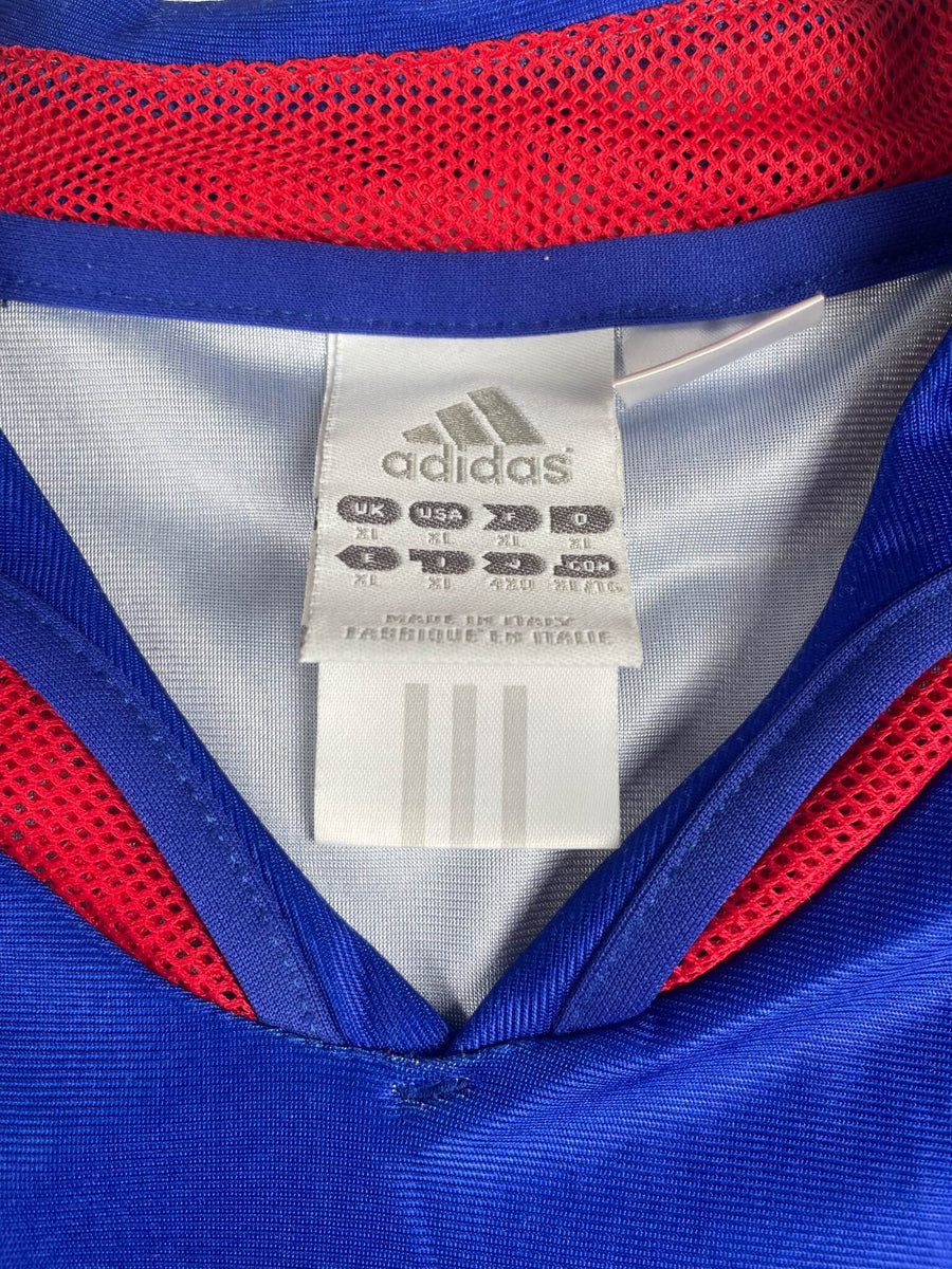 France Home Shirt 2004/5 Zidane 10 (XL)