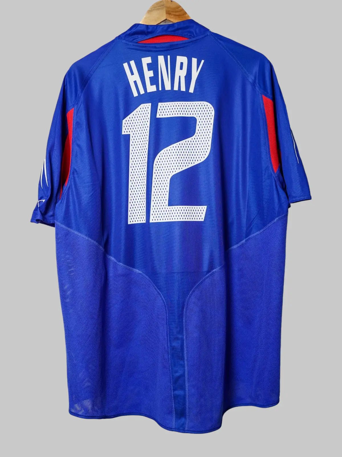 France Home Football Shirt 2004/6 – Henry – Size Extra Large – First11
