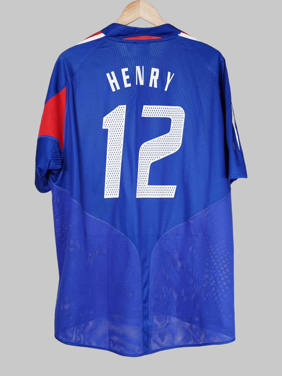 France Home Shirt 2004/6 Henry 12 (XL)