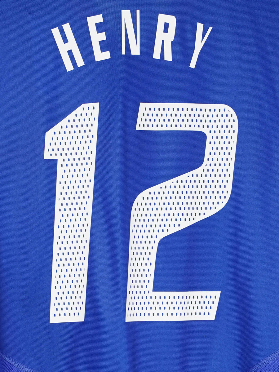 France Home Shirt 2004/6 Henry 12 (XL)