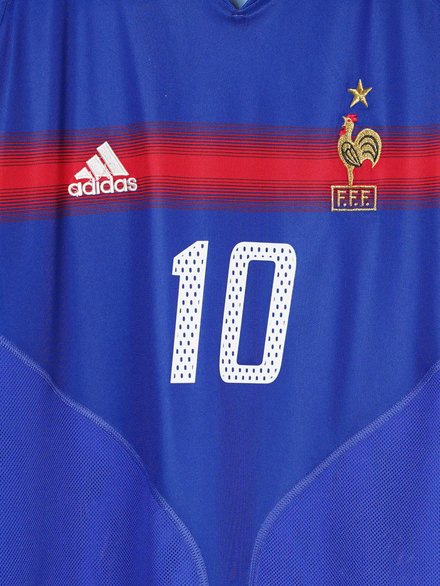 France Home Shirt 2004/6 Zidane 10 (XL)