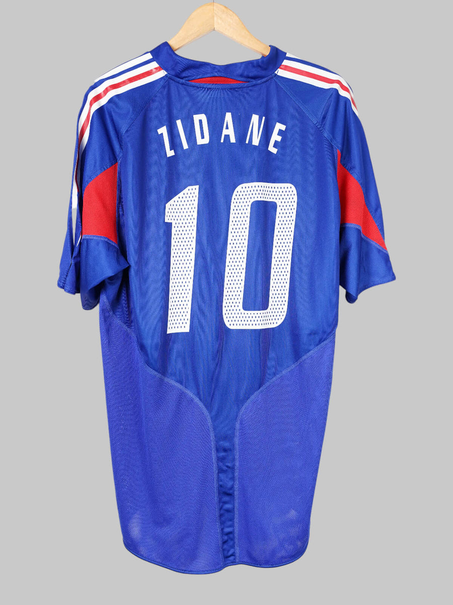 France Home Shirt 2004/6 Zidane 10 (XL)