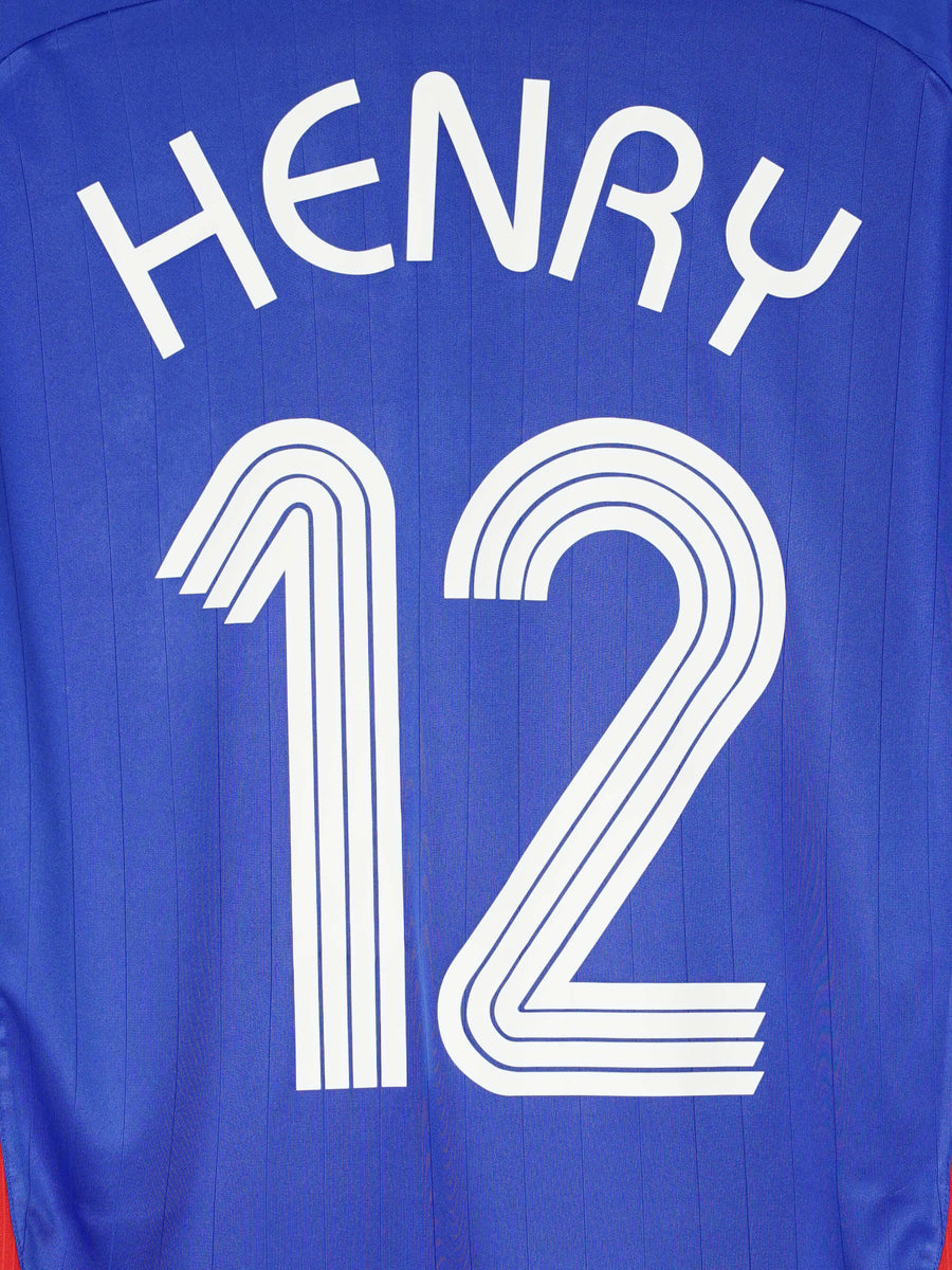 France Home Shirt 2006/7 Henry 12 (L)