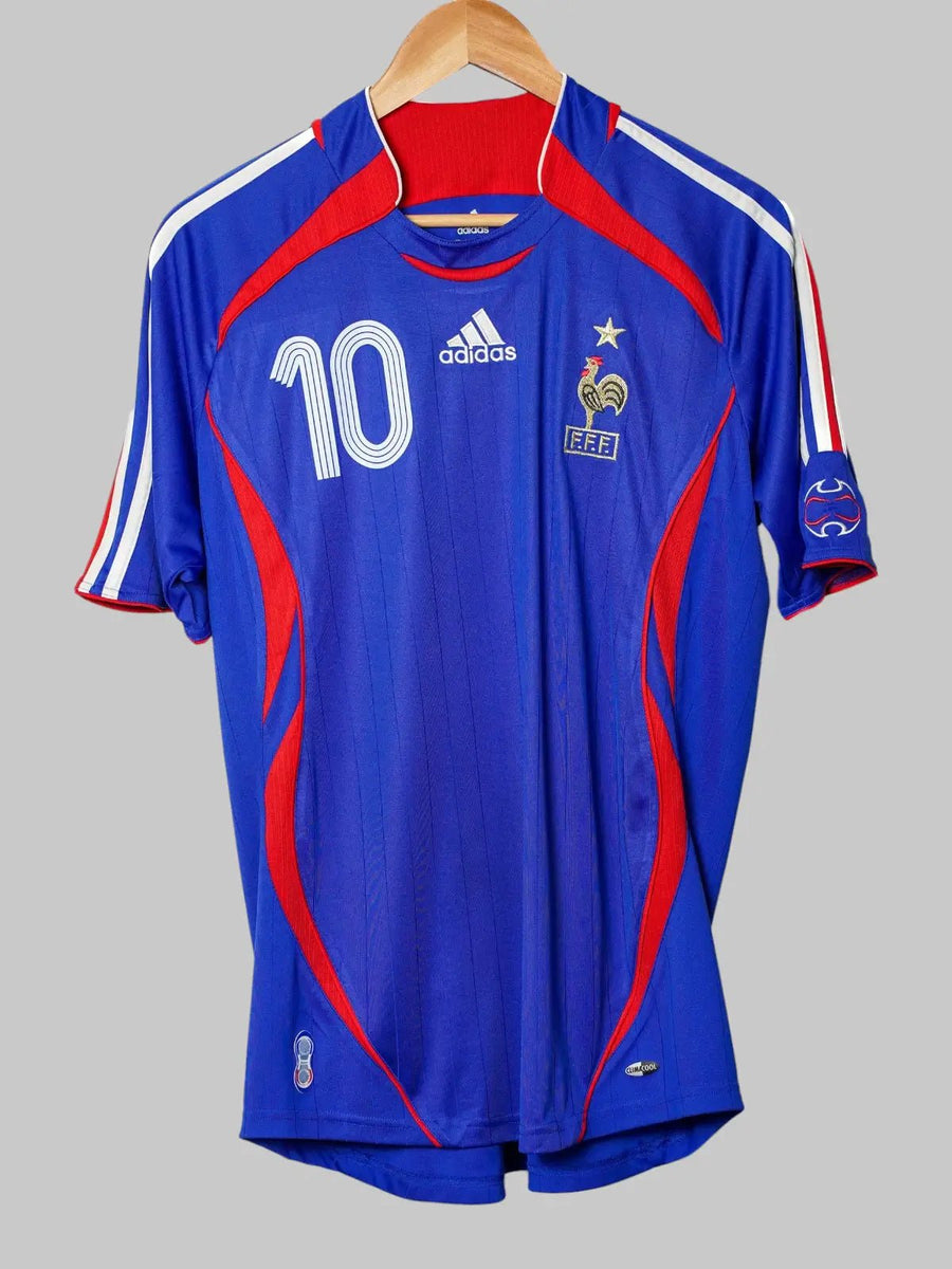 France Home Shirt 2006/7 Zidane 10 (L)