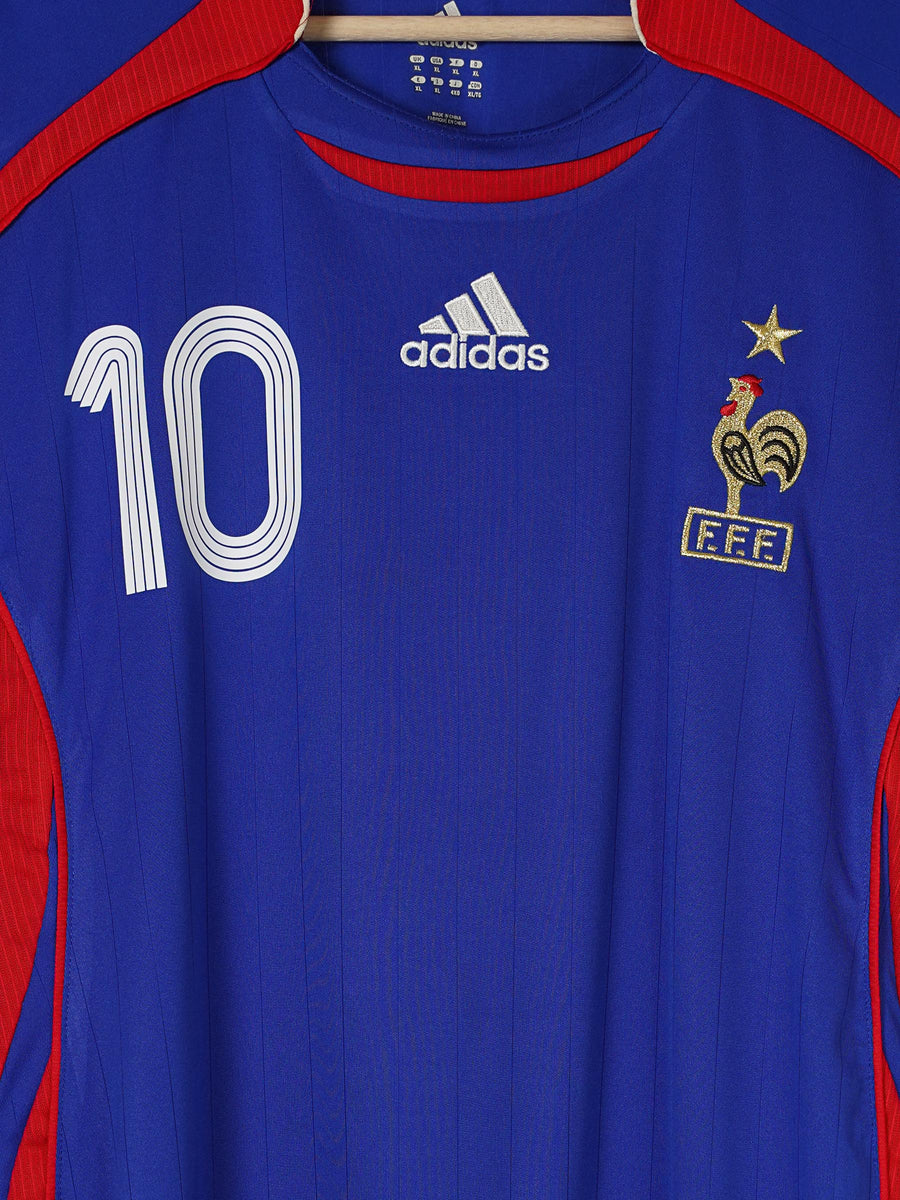 France Home Shirt 2006/7 Zidane 10 (XL)