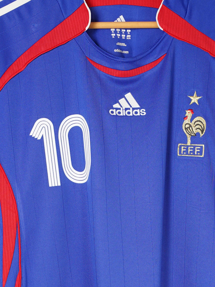 France Home Shirt 2006/7 Zidane 10 (XL)