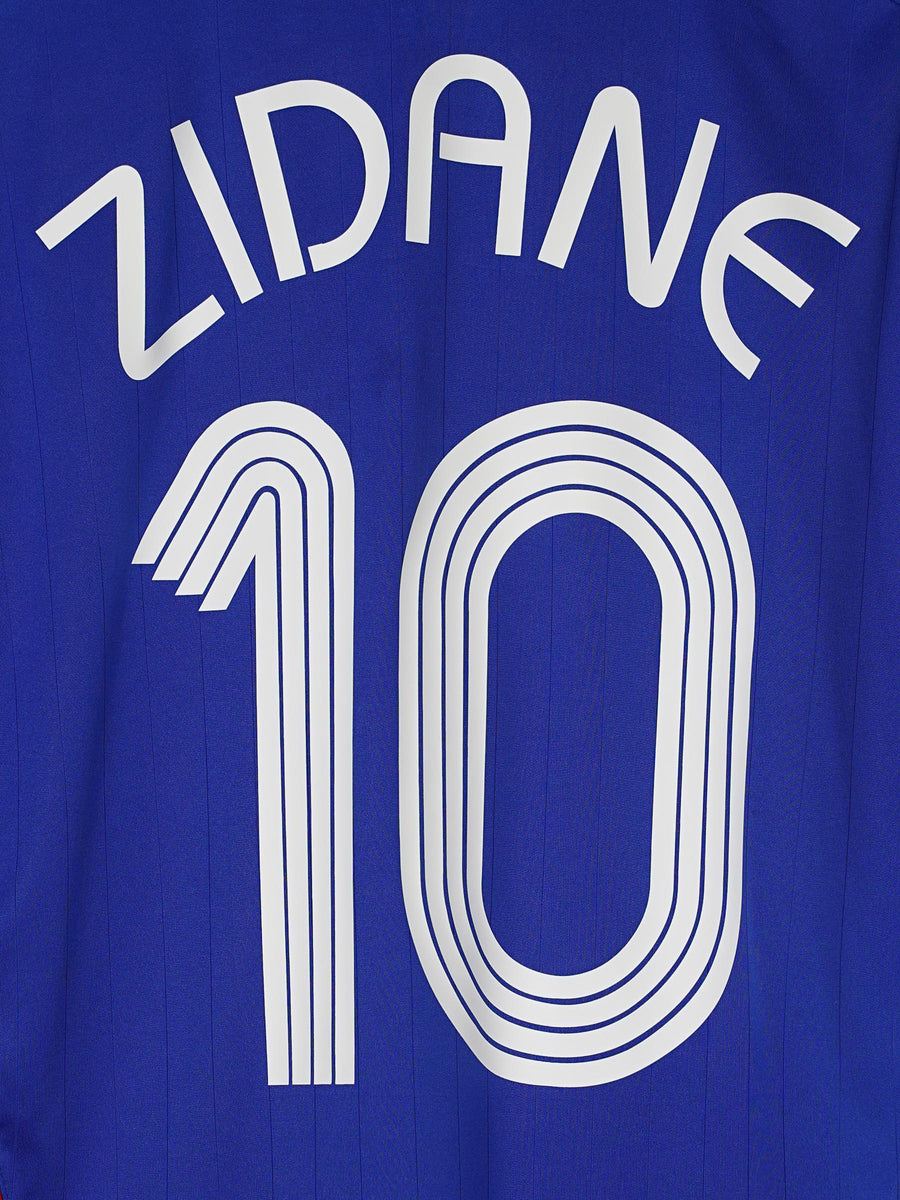 France Home Shirt 2006/7 Zidane 10 (XL)