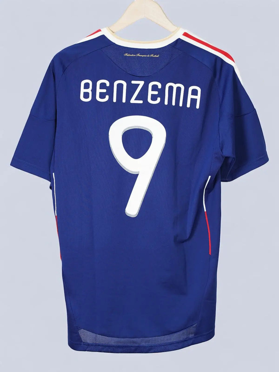 France Home Shirt 2010 Benzema 9 (M)