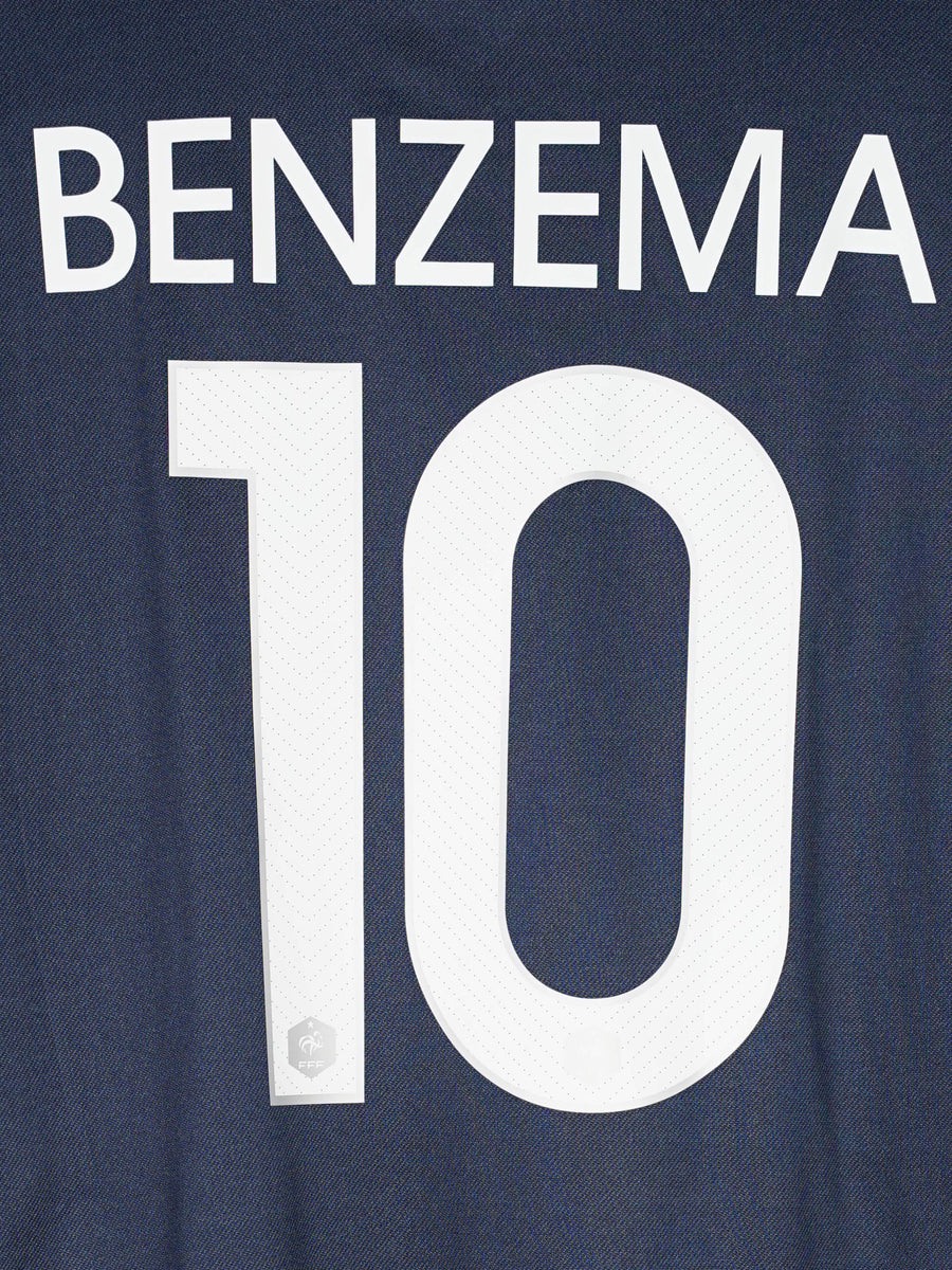 France Home Shirt 2014/15 Benzema 10 (XL)