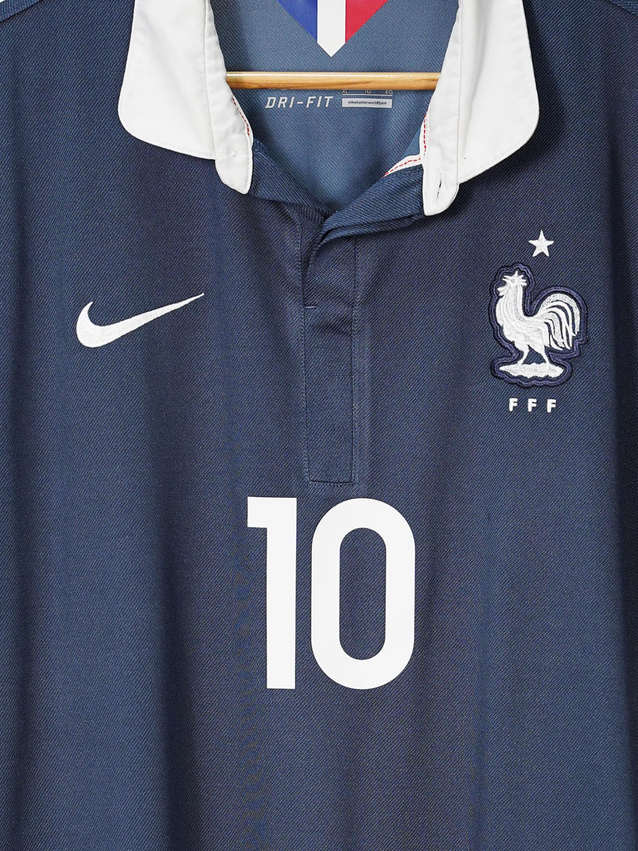 France Home Shirt 2014/15 Benzema 10 (XL)