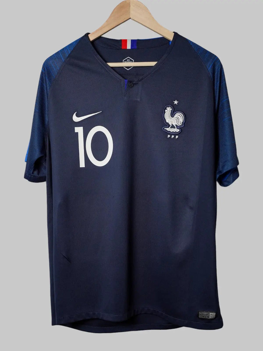France Home Shirt 2018/19 Mbappe 10 (XL)