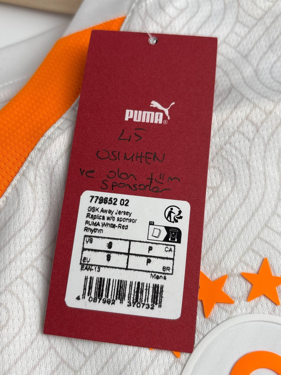Galatasaray Away Shirt 2024/25 Osimhen 45 BNWT (S)