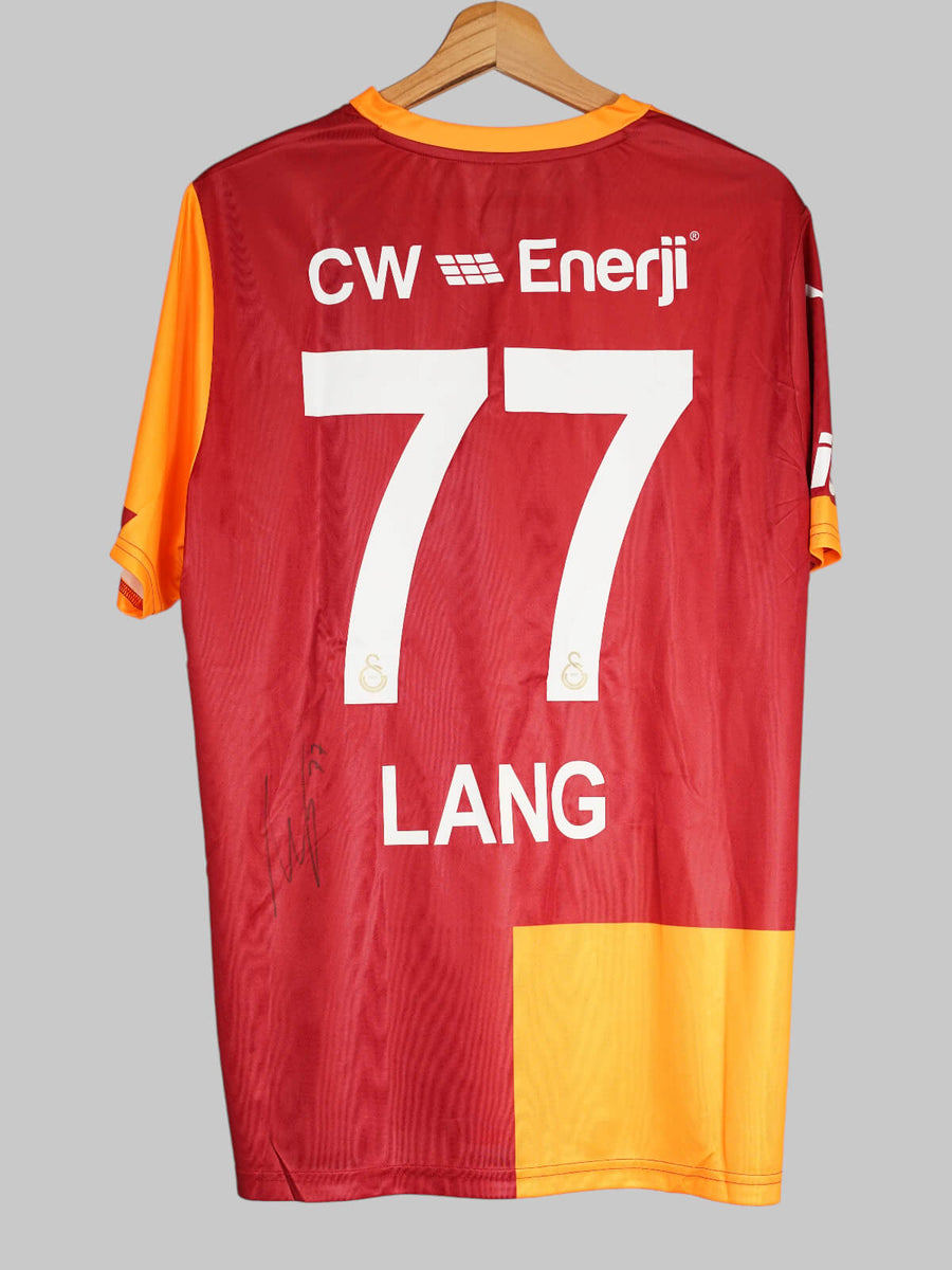 Galatasaray Home Shirt 2025/26 Signed Lang 77 BNWT (L)