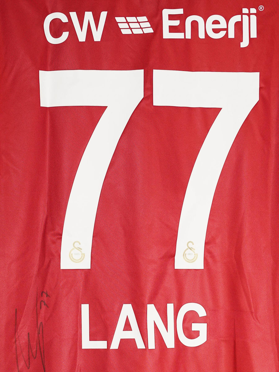 Galatasaray Home Shirt 2025/26 Signed Lang 77 BNWT (L)