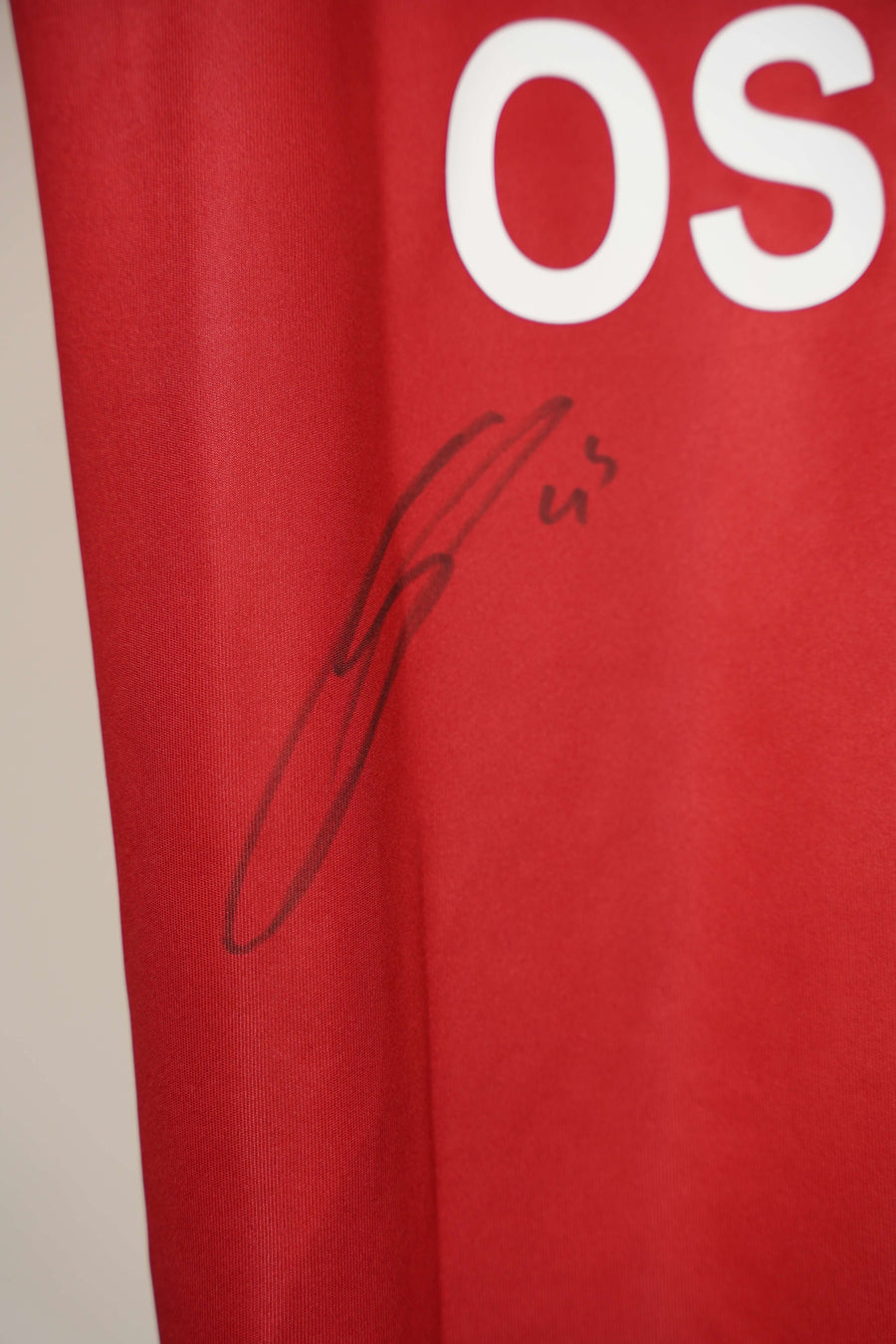 Galatasaray Home Shirt 2025/26 Signed Osimhen 45 (L)