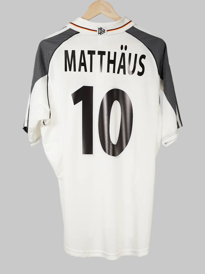 Germany Home Shirt 2000/2 Matthaus 10 (M)