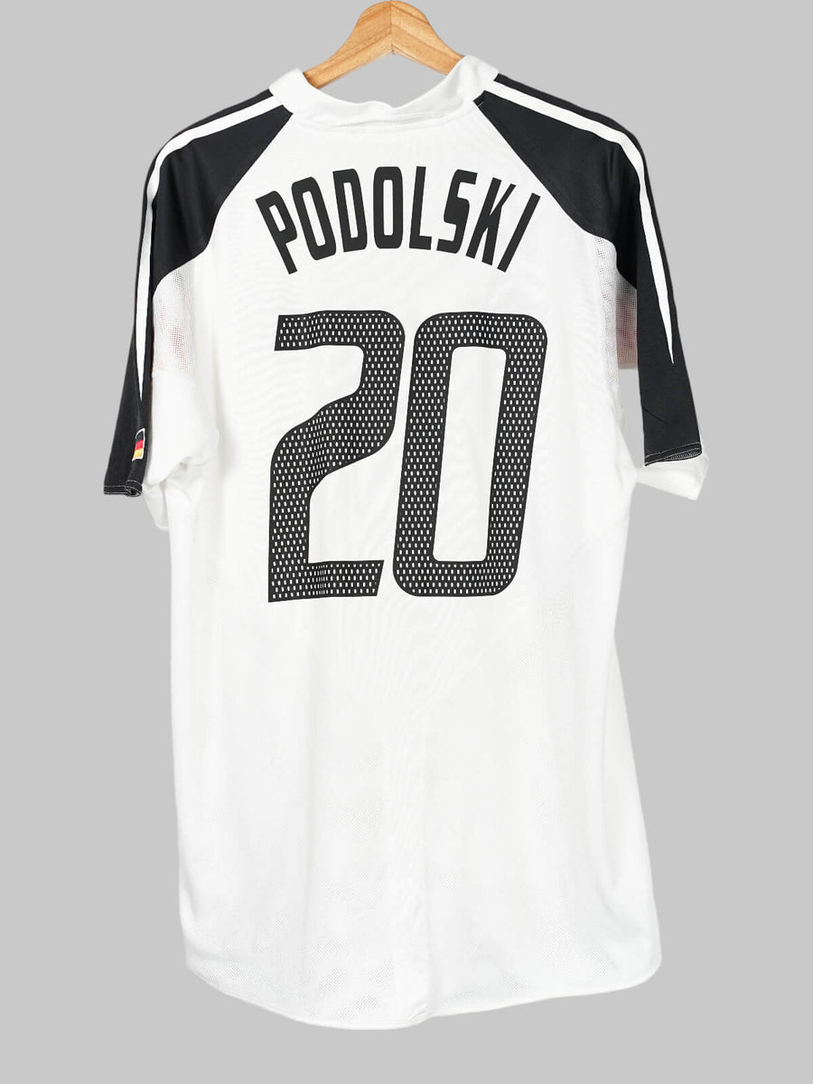 Germany Home Shirt 2004/5 Podolski #20 (L)