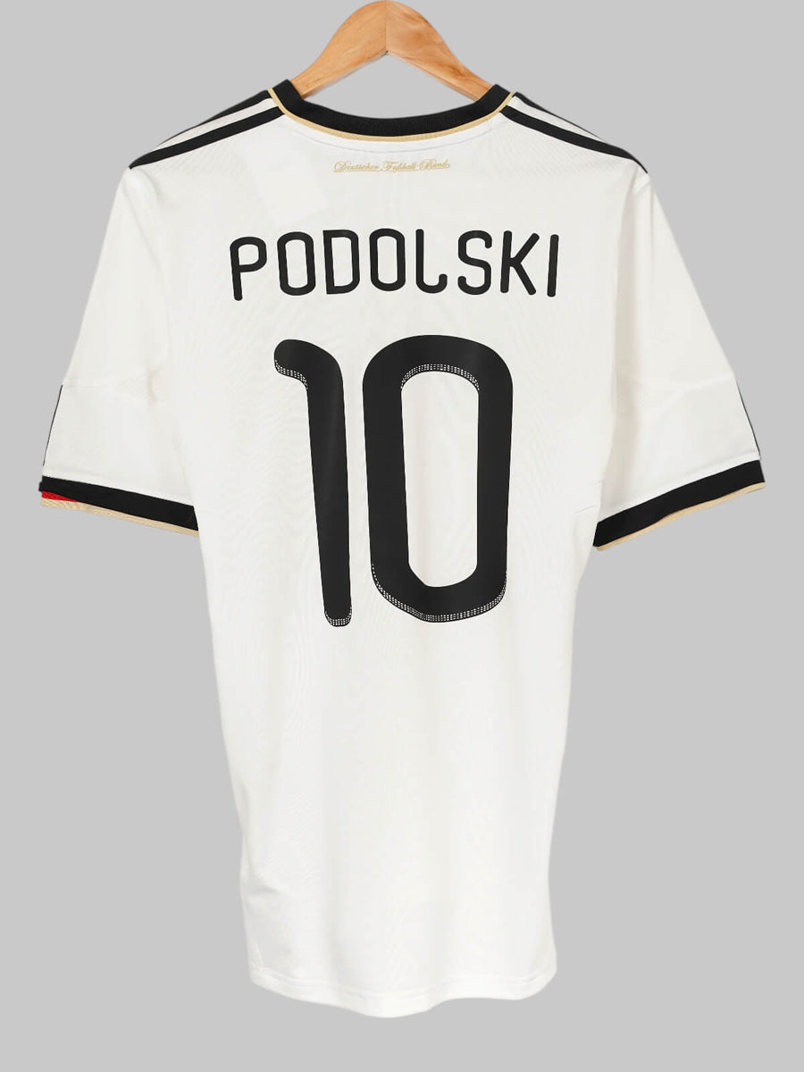Germany Home Shirt 2010/11 Podolski 10 (M)