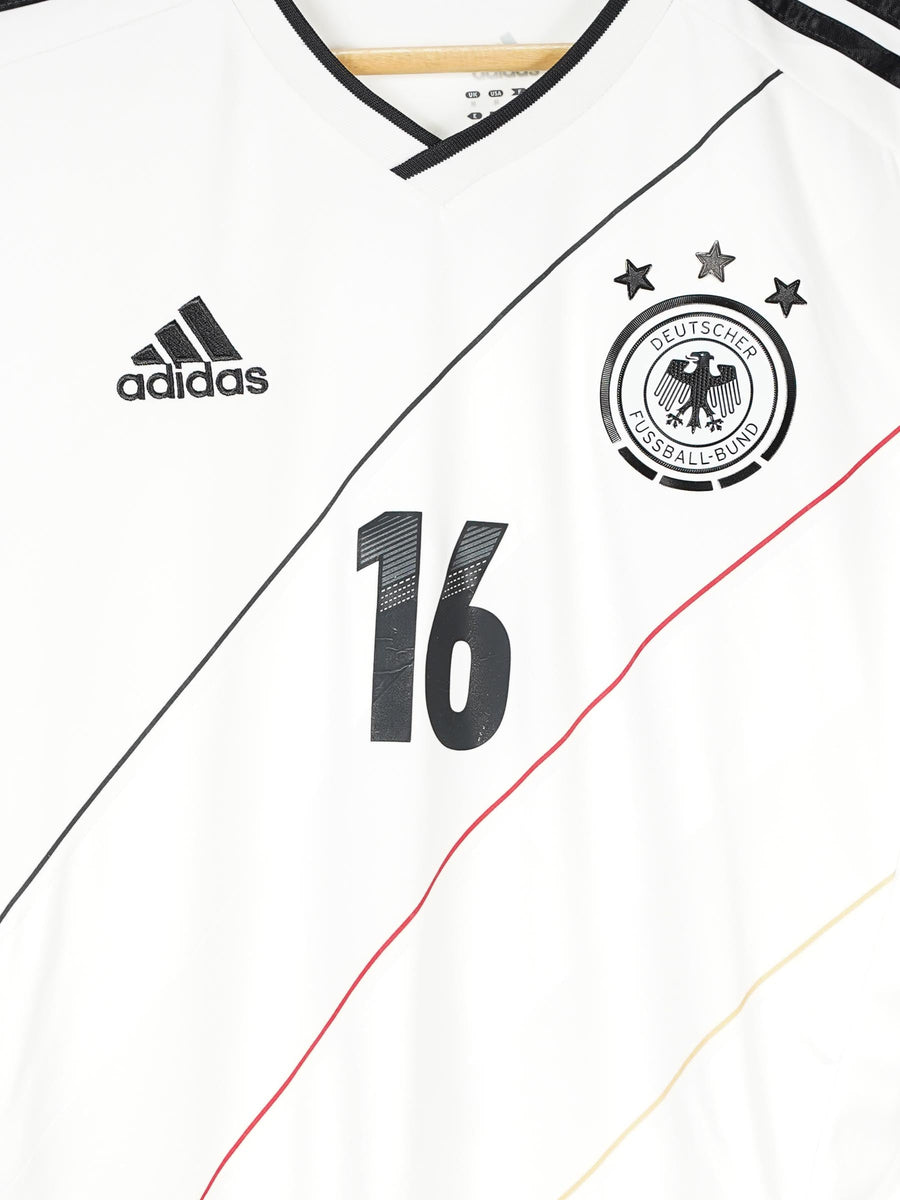 Germany Home Shirt 2012/13 Lahm 16 (M)