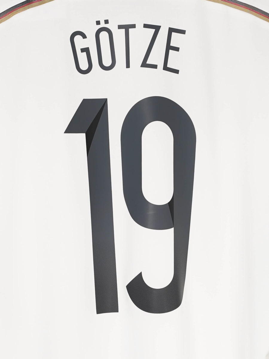 Germany Home Shirt 2014/15 Gotze 19 (L)