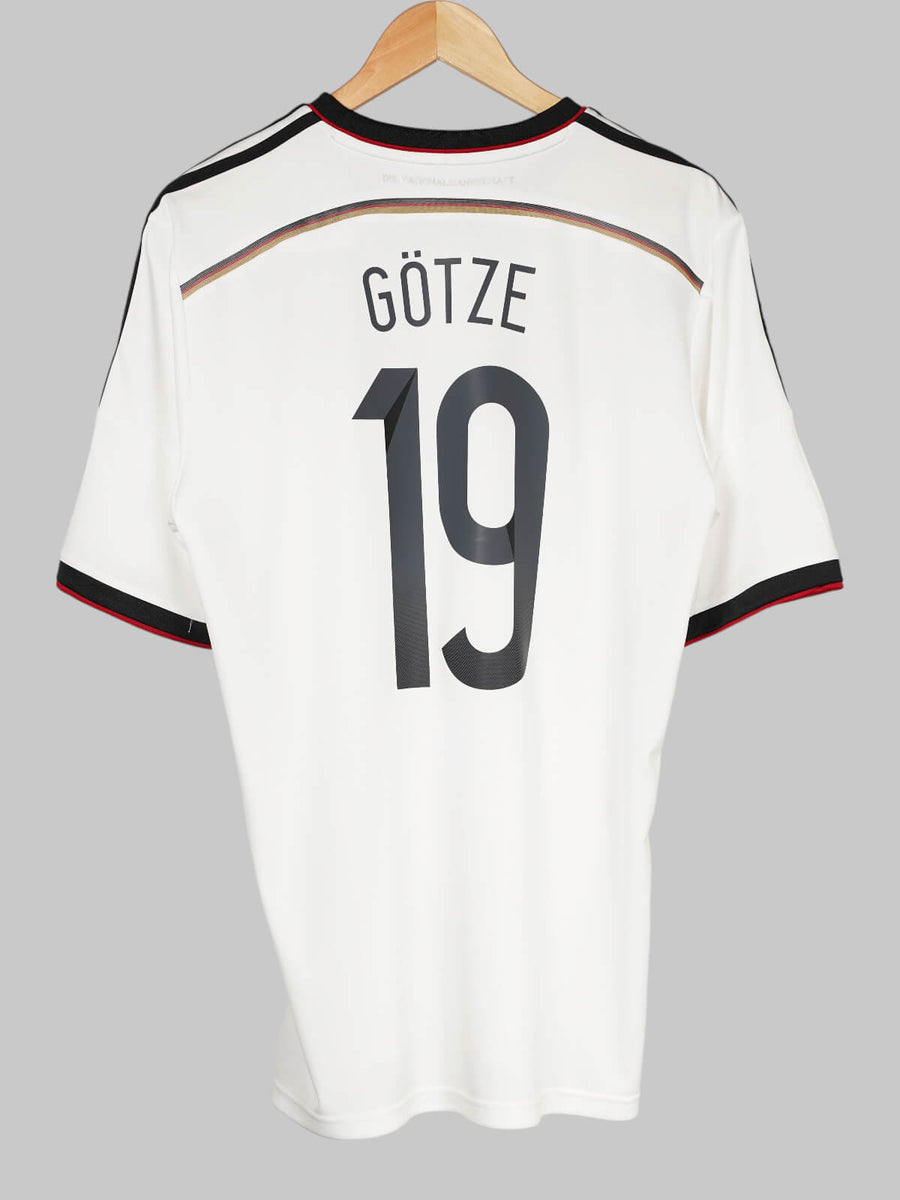 Germany Home Shirt 2014/15 Gotze 19 (L)