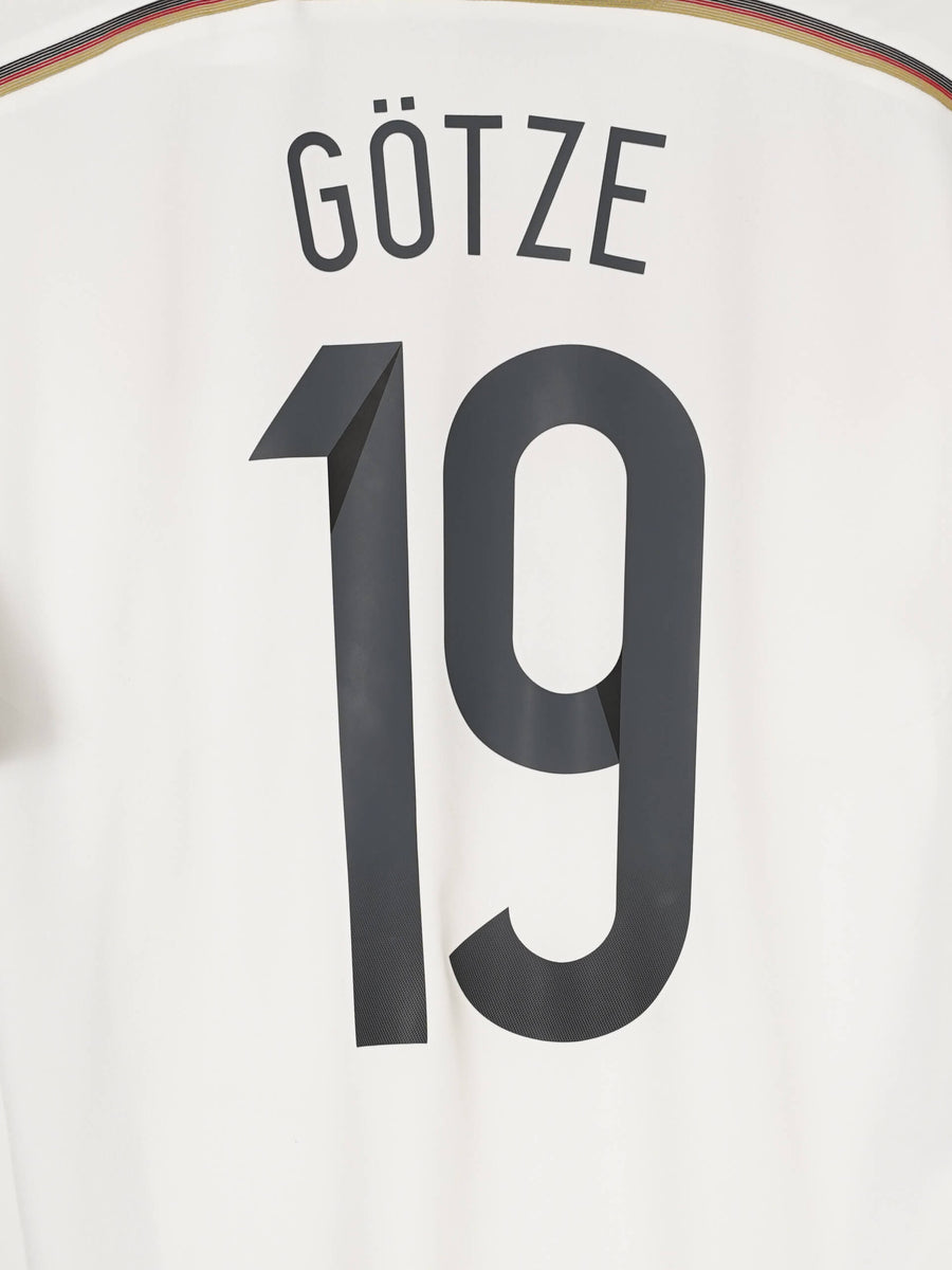 Germany Home Shirt 2014/15 Gotze 19 (M)