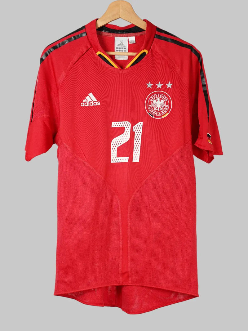 Germany Third Shirt 2004 - 06 Lahm 21 (M)