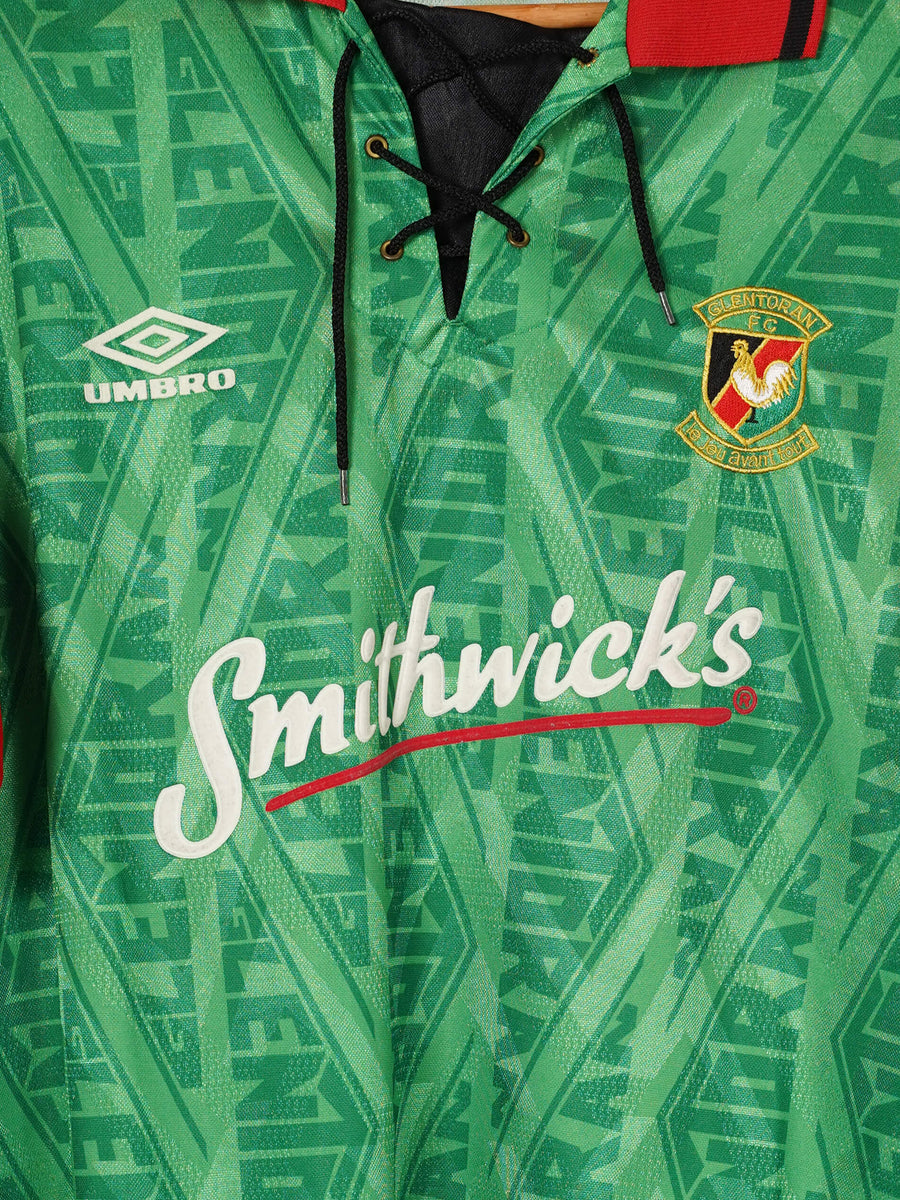 Glentoran Home Shirt 1992/93 (L)