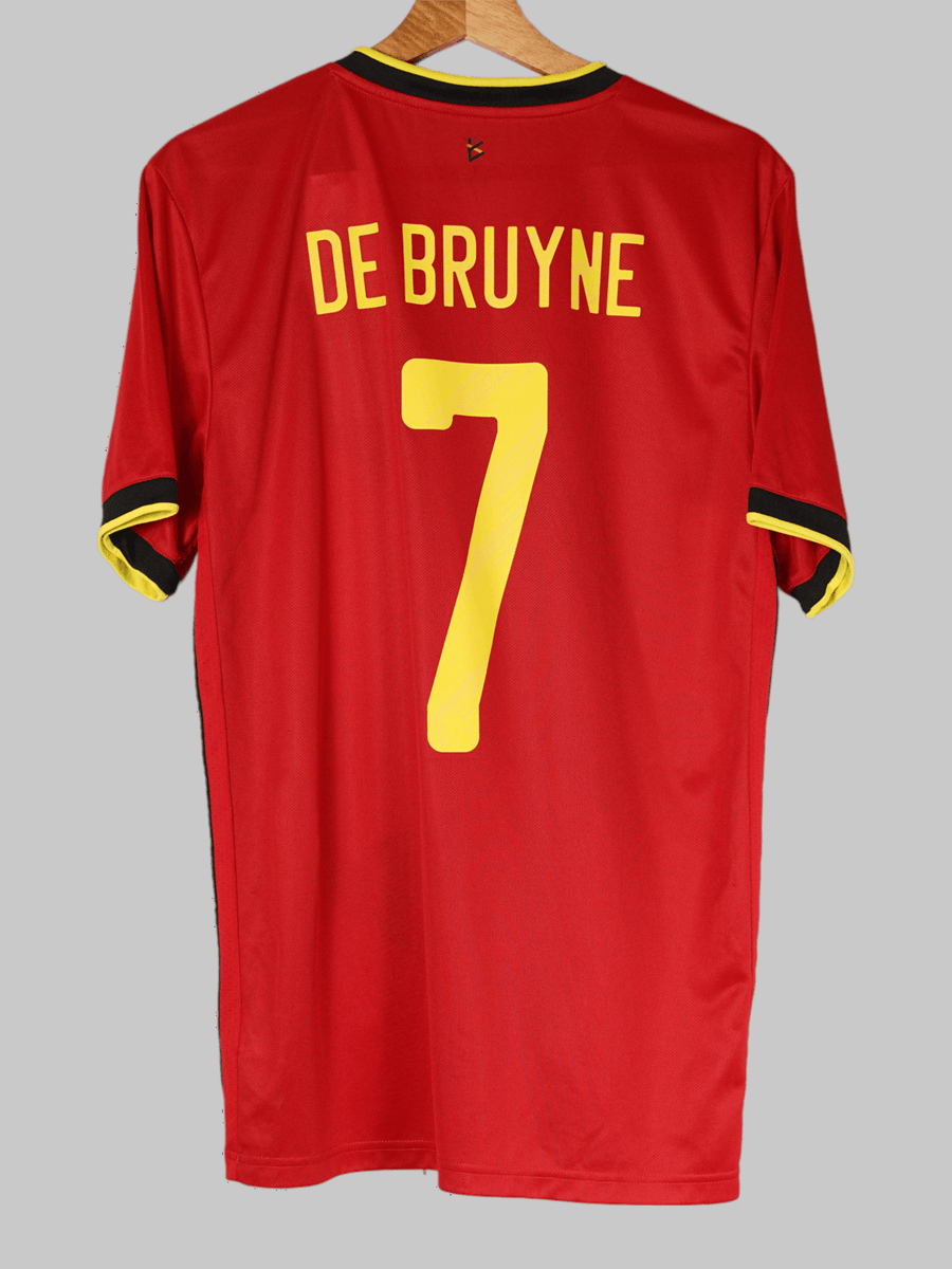 2020/21 Belgium De Bruyne #7 Home Shirt (M)