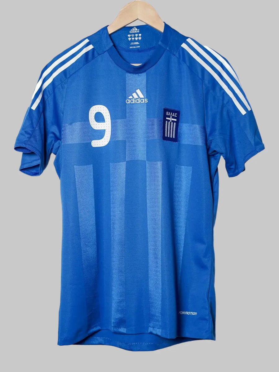 Greece Home Shirt 2008/9 Charisteas 9 Player Issue (M)